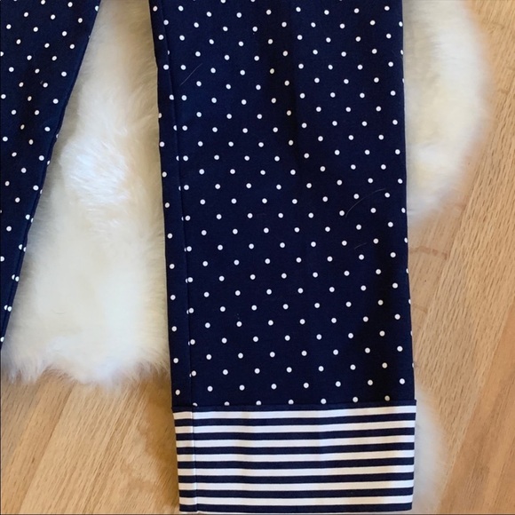 NWOT Boden Crop Pants: Navy Blue & White, Size‎ 2 - Picture 2 of 6